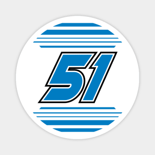 Justin Haley #51 2024 NASCAR Design Magnet